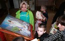 Дети из центра соц. реабилитации на колокольне. Пасхальные звоны 2014